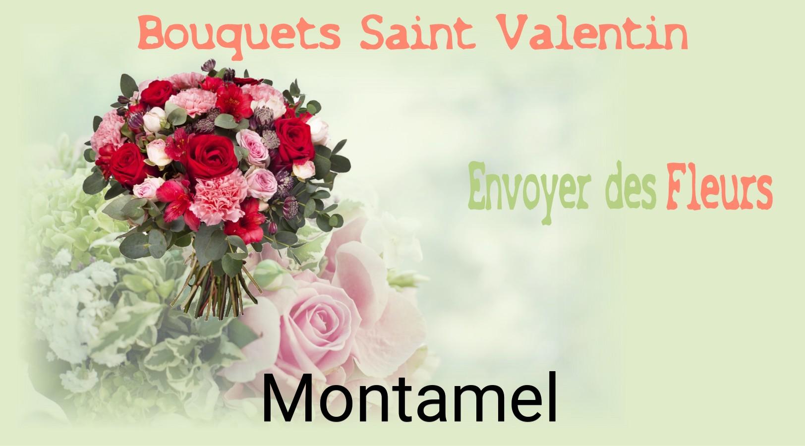 Roses de Saint-Valentin livrées à Montamel